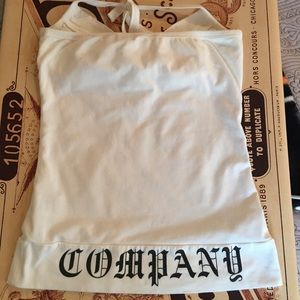Fox Racing Tops - Cute White Fox Halter Top Size Small Fox Racing Tops - Cute White Fox Halter Top Size Small